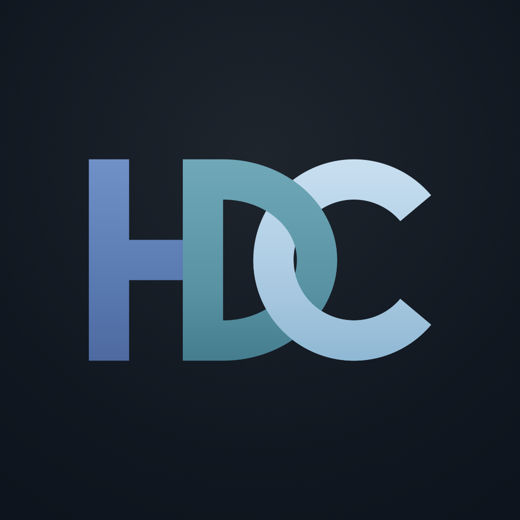 Winter logo variant on dark navy background