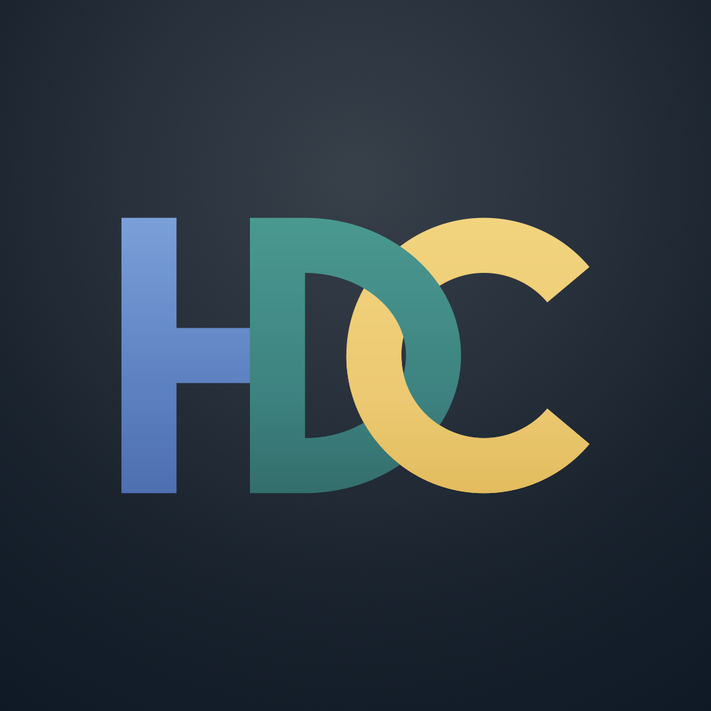 Primary logo variant on dark navy background